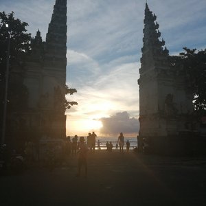 Entrance to Legian Beach