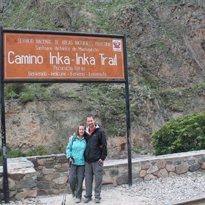 Beginning of the Inca Trail