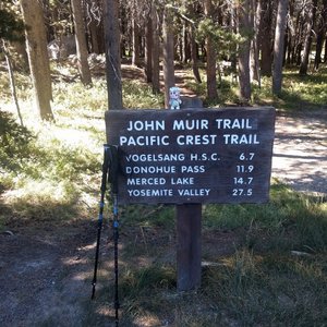 Lyell Canyon Trailhead