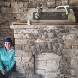 Inside the Muir Pass hut