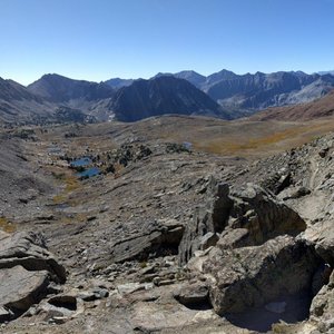 Pinchot Pass view north