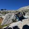 Looking back up Donahue Pass