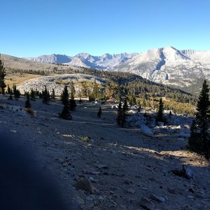 Reaching Bighorn Plateau