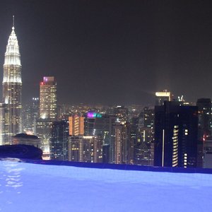 Rooftop infinity pool