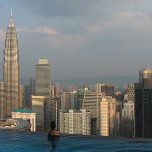 Rooftop infinity pool