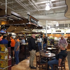 Bar inside Harris Teeter