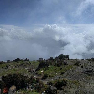 Summit of Volcán Santa María